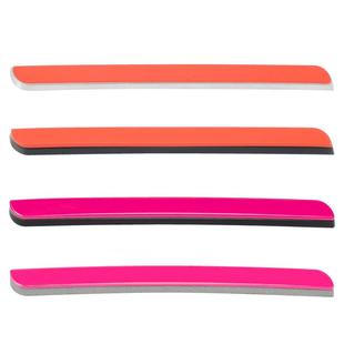 蔚来ES6ES7ES8橙色车标贴ET5ET7高性能标条EC6EC7黑化运动尾标贴