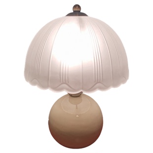 北欧温馨浪漫陶瓷调光台灯卧室复古网红夜灯书房护眼床头装饰台灯