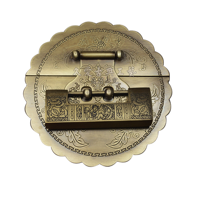 樟木箱仿古锁扣老式13cm搭配