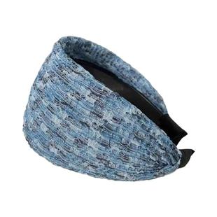 新款遮白发神器帽子女士头饰超宽边发箍包头帽显年轻发卡头箍发带