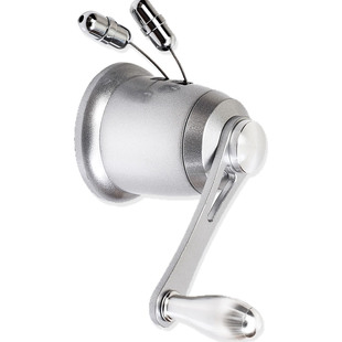 晾衣架手摇器手动配件双杆式升降铝合金摇手器通用阳台凉晒衣架零