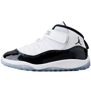 北卡AirJordan11 concord AJ11 乔11 康扣 童鞋378040-378039-100