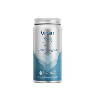Fjorda挪威鱼油omega3增强补脑记忆DHA成人青少年3瓶
