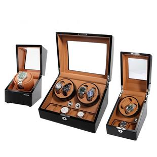 德克力时自动机械表手表摇表器家用摇摆自摆上弦链转表器静音防磁