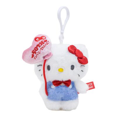 50周年HelloKitty日系可爱萌包包挂件毛绒公仔钥匙扣凯蒂猫三丽鸥