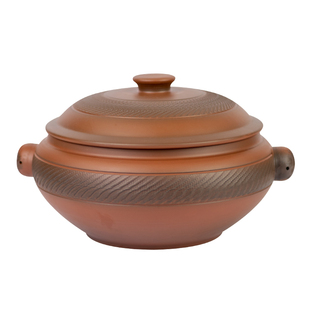 特色陶瓷跳刀汽锅家用蒸锅非紫砂气锅鸡盗汗鸡锅蒸汽汤锅专用底锅