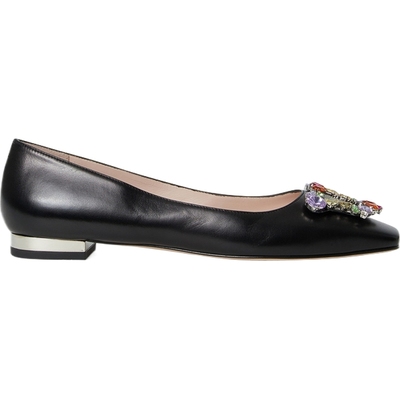 【折扣】SOPHIA WEBSTER 女士皮革芭蕾平底鞋