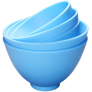 牙科硅胶印模材调拌碗石膏牙科橡皮碗橡胶碗石膏小皮碗调刀搅拌碗