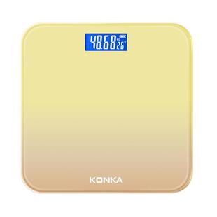 康佳电子称家用小型精准耐用充电体重秤女生宿舍高精准体脂称重的