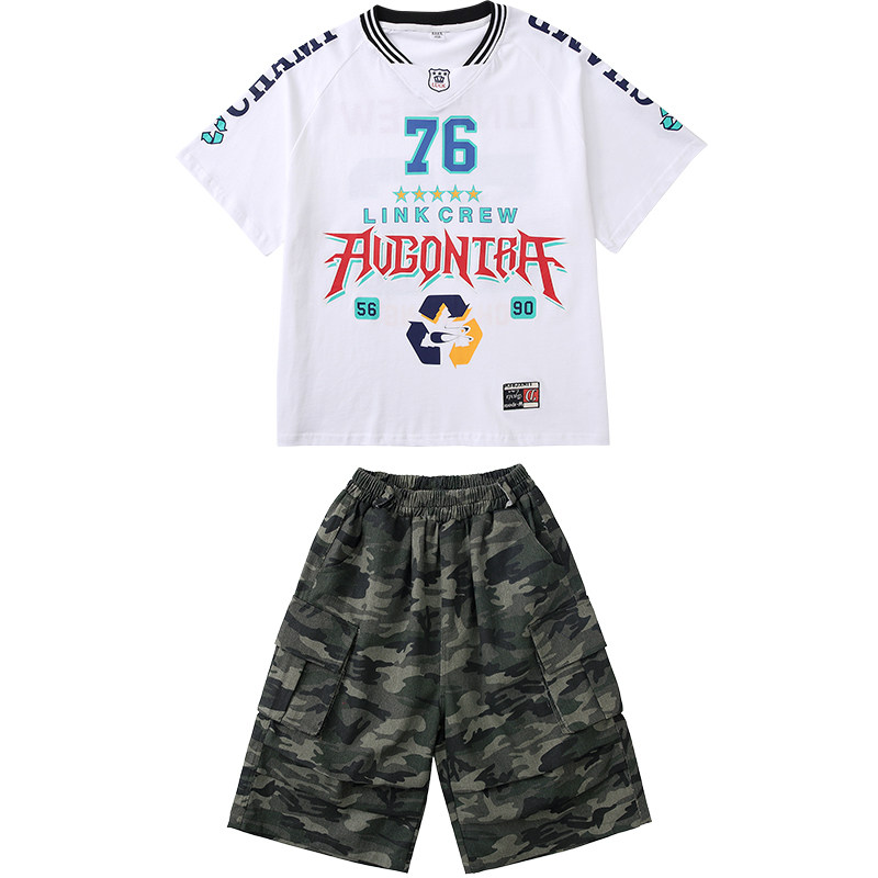 儿童街舞嘻哈hiphop爵士舞演出服