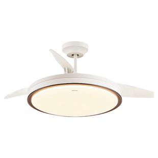 欧普隐形风扇灯吊扇灯家用客厅餐厅卧室电扇吊灯2026新款全光谱FS