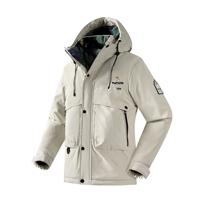 啄木鸟冲锋棉服外套男士保暖夹克