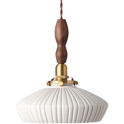 灯岛日式卧室床头玄关陶瓷吊灯