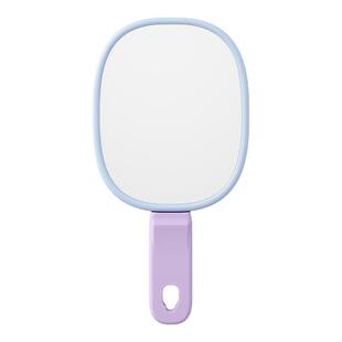 手持化妆镜宿舍桌面立式可折叠随身便携旅行小镜子高清补妆手持镜