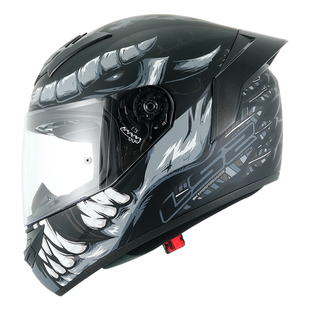 LS2头盔摩托车全盔男四季冬安全帽电动机车盔女3C认证大尾翼FF352