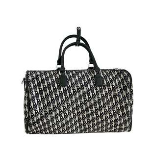 帆布刺绣旅行包女大容量短途出差登机包行李包网红时尚手提健身包