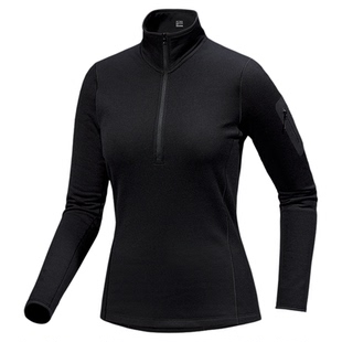 ARC'TERYX始祖鸟 KYANITE BASELAYER ZIP NECK 女子 内层长袖上装