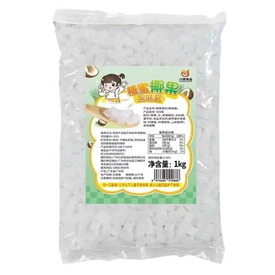 川资椰果粒整箱1kg*20袋