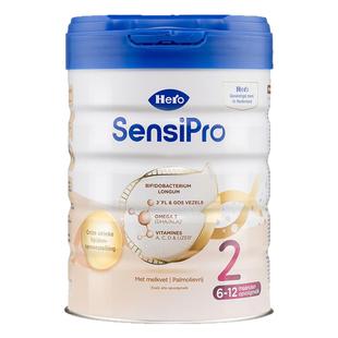 HeroBaby荷兰白金pro版新生婴幼儿配方进口牛奶粉2段700g 6-12月
