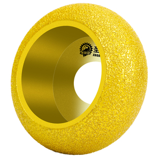 石材磨边轮瓷砖打磨修边神器大理石角磨机倒角开槽圆弧罗马边磨轮