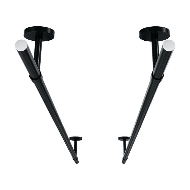 晾衣杆阳台固定式顶装晒衣服杆一根不锈钢凉衣捍晾衣架家用固定杆