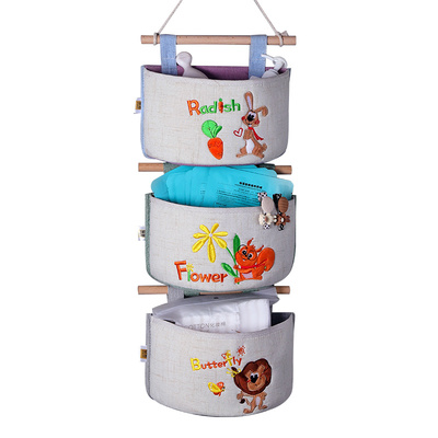 布艺悬挂式卫生纸纸巾挂袋