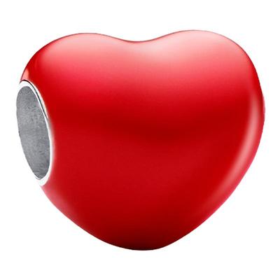 潘多拉爱心串饰粉色变色温变设计