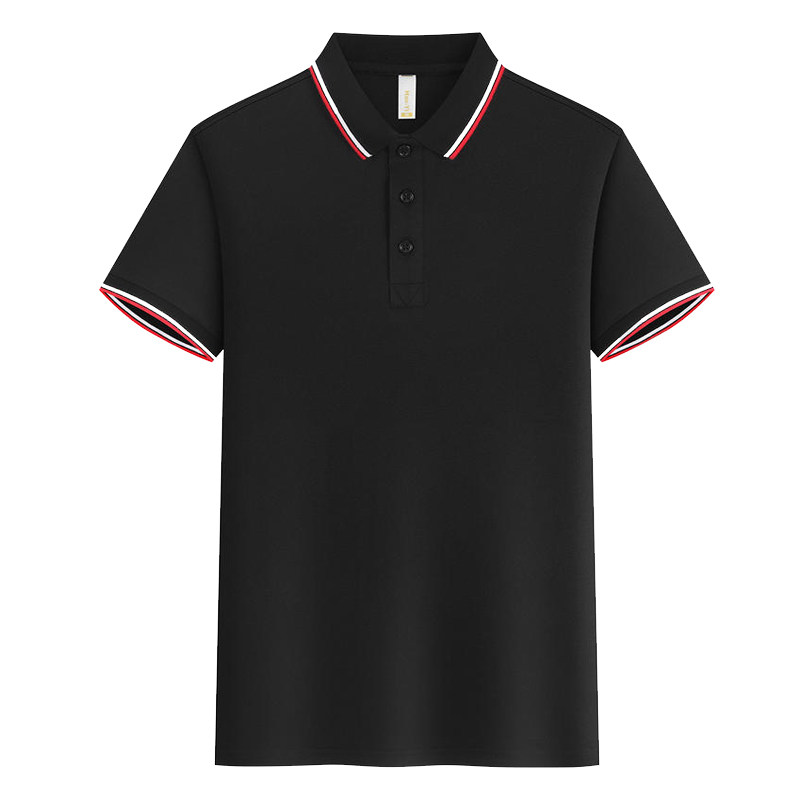 工作服定制短袖t恤餐饮夏季翻领工装POLO衫订做工衣厂服印字logo