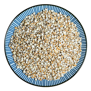 精选贵州农家小薏米仁 炒薏米仁优质小薏米薏苡仁米另有芡实茯苓