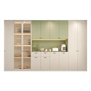 金牌厨柜厨房整体橱柜灶台一体柜石英石台面全屋定制组装家用柜子