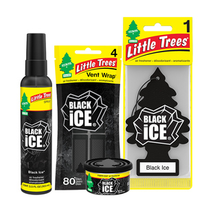 小树Little Trees车载香片男士固体香膏汽车出风口香夹香熏补充液