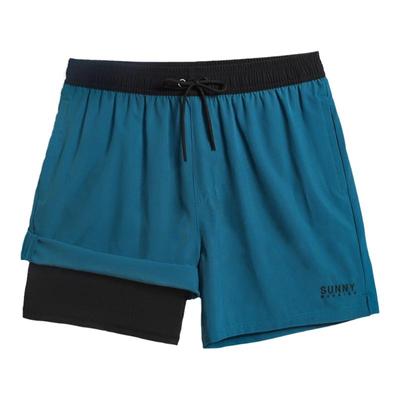 潮牌沙滩裤防尴尬弹力泳裤泡温泉