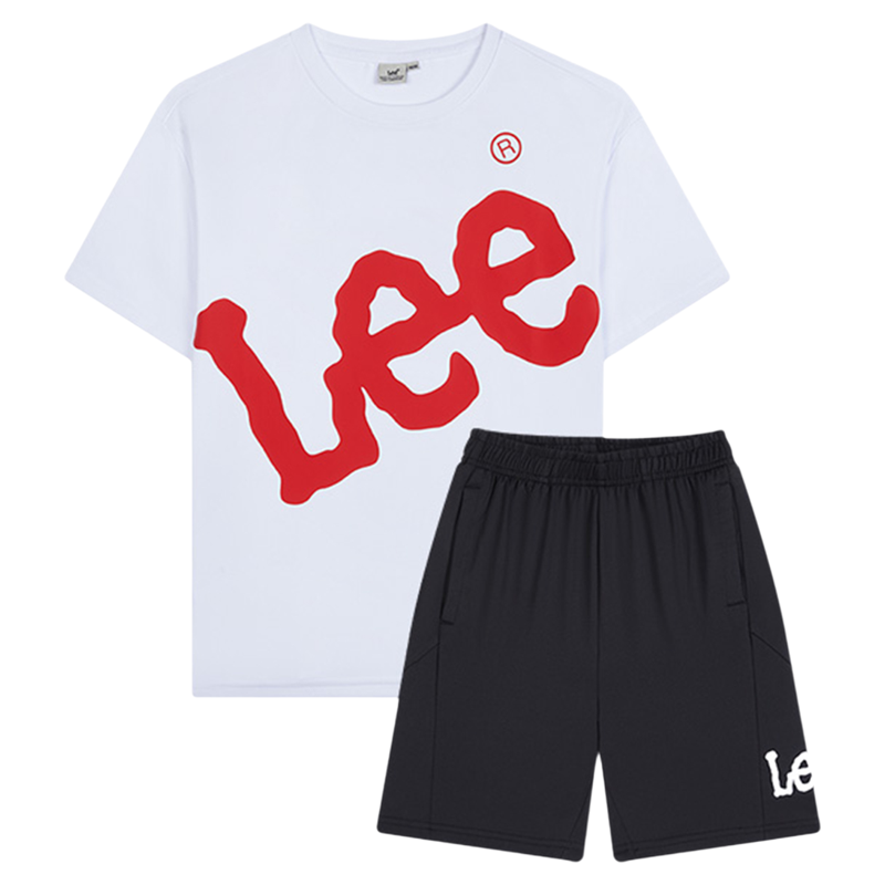 Leekids夏季透气儿童运动套装