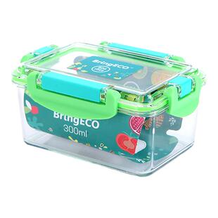 BringECO收纳盒Tritan保鲜盒冰箱零食水果密封牙齿矫正器牙套盒