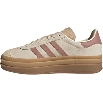 adidas阿迪达斯三叶草男女GAZELLE BOLD经典低帮德训鞋板鞋JS3893