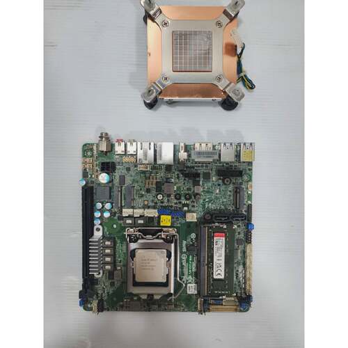 Asrock IMB X1222 WV W/ Cpu W-1270E Memory 32gb Pc4议价