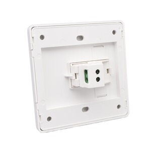 单口两芯电话插座86双口语音开关信息面板RJ11电话口模块螺丝压线