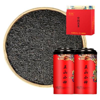特级细条正山小种红茶罐装500g