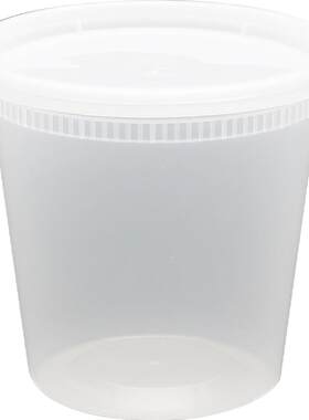 密封防漏甜品糖水冰粉一次性汤盒