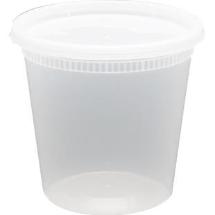 一次性碗可微波打包盒带盖外卖餐盒密封防漏汤碗甜品糖水冰粉圆盒