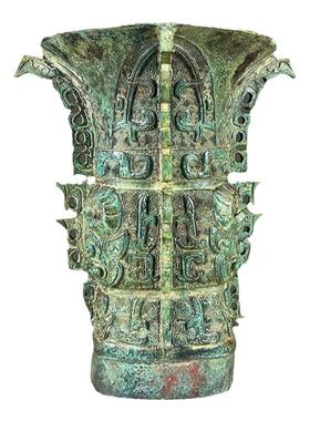 仿古青铜器中国铜尊摆件