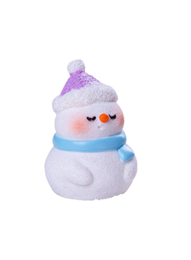 可爱萌粒圣诞雪人装饰品