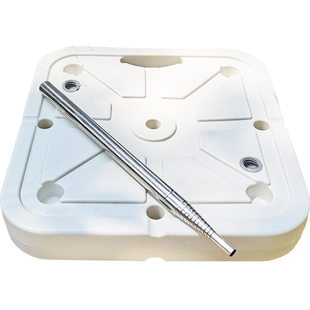 伸缩杆三米长气球底座固定KT板结婚装饰生日派对场景布置升缩支架