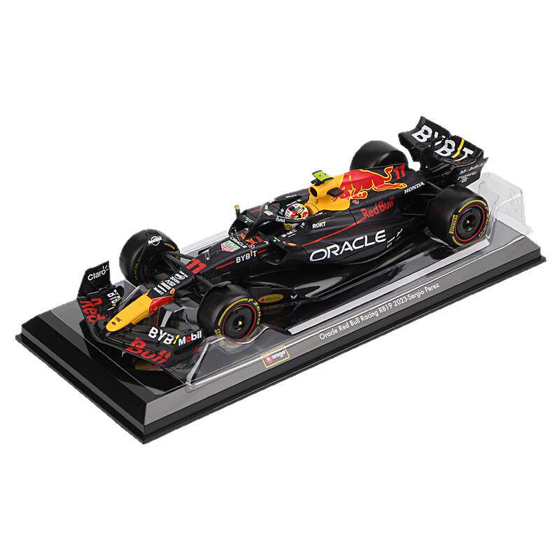 红牛F1人偶版RB19赛车模型奔驰F1