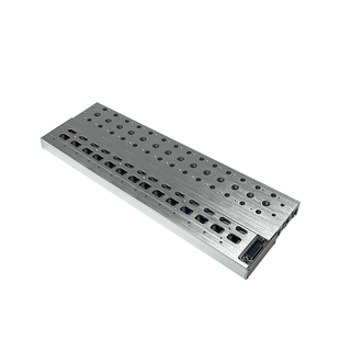 电磁阀底座4V210-08连接汇流板200M系列2F3F4F5F6F7F8F9F10F位联