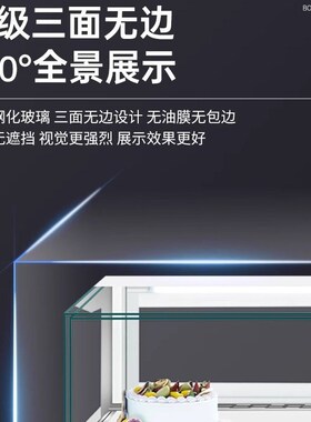 单层蛋糕展示柜商用风冷慕斯甜品柜西点面包柜保鲜柜冰柜