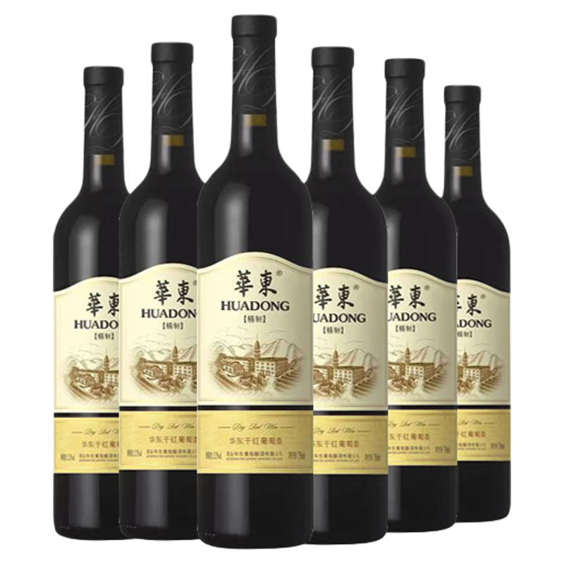 华东精制干红葡萄酒红酒