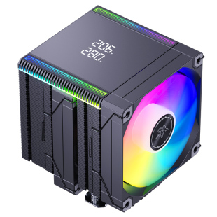 冰曼MT660数显CPU散热器6热管i5风冷AM5双塔1700电脑1851风扇AMD