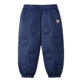 【三防】PawinPaw卡通小熊童装25秋冬新款男女宝宝保暖儿童羽绒裤
