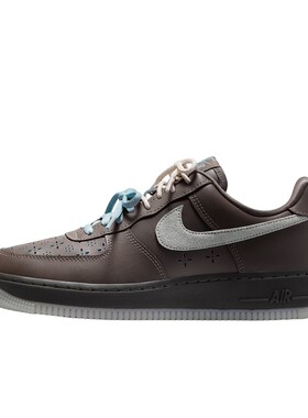 耐克女鞋空军一号运动鞋AIR FORCE 1双色鞋带复古板鞋IR5690-256